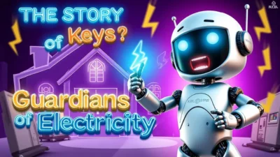 داستان کلیدها: نگهبانان برق در خانه . آموزش رباتیک کودکان