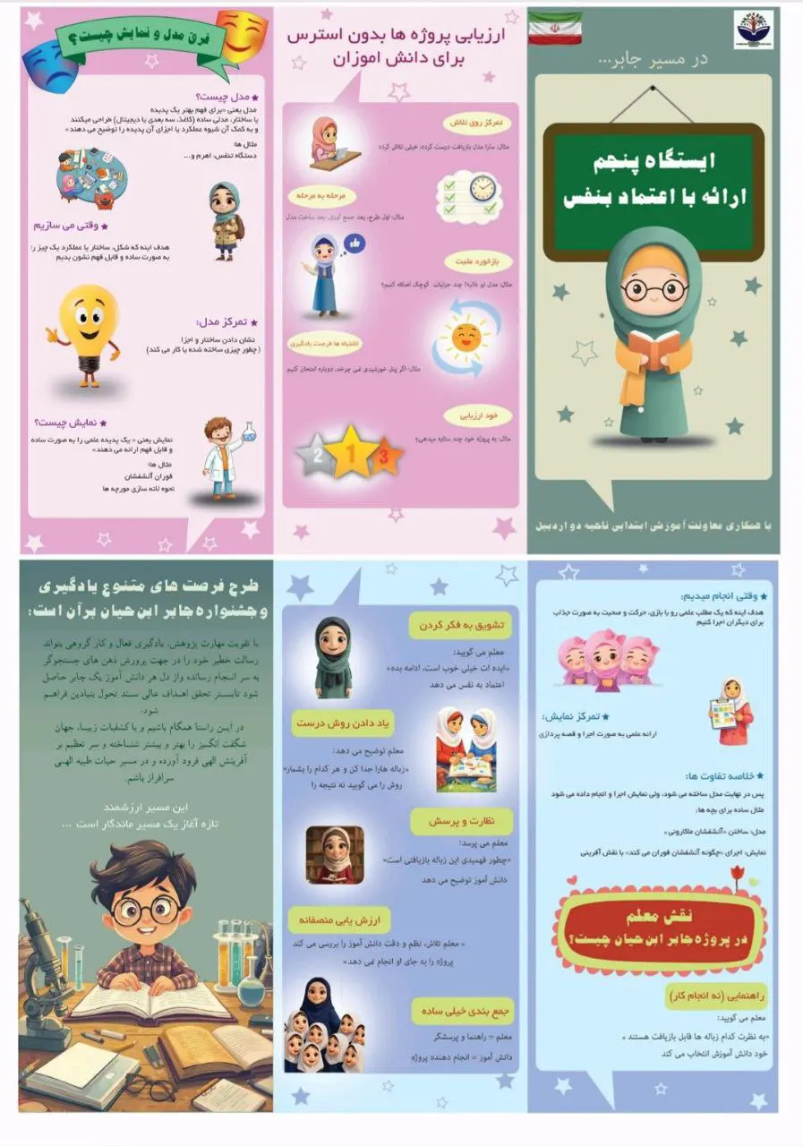 طرح جابر مدرسه کوروش فر تهران منطقه یک